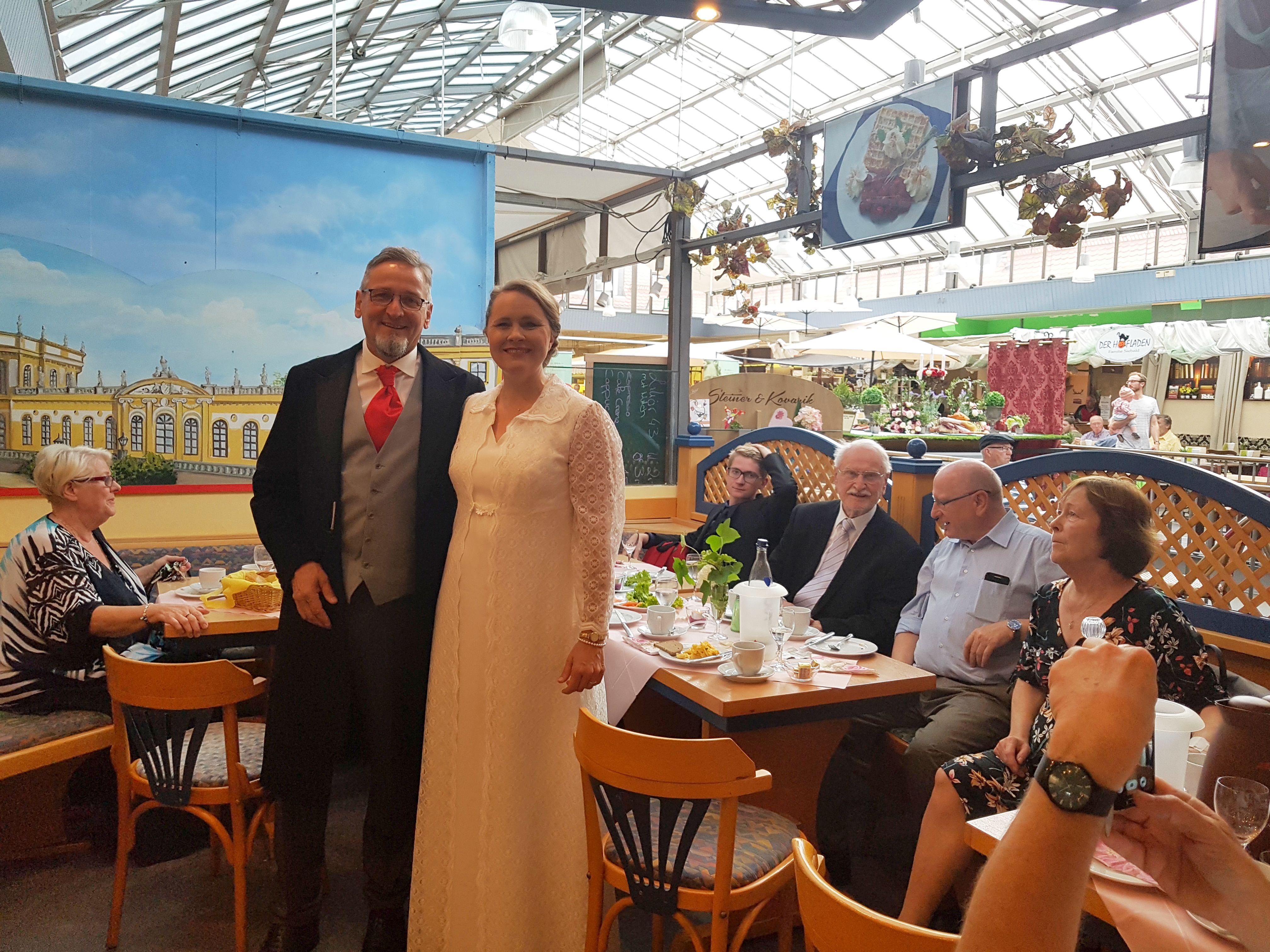 Besucher Cafe