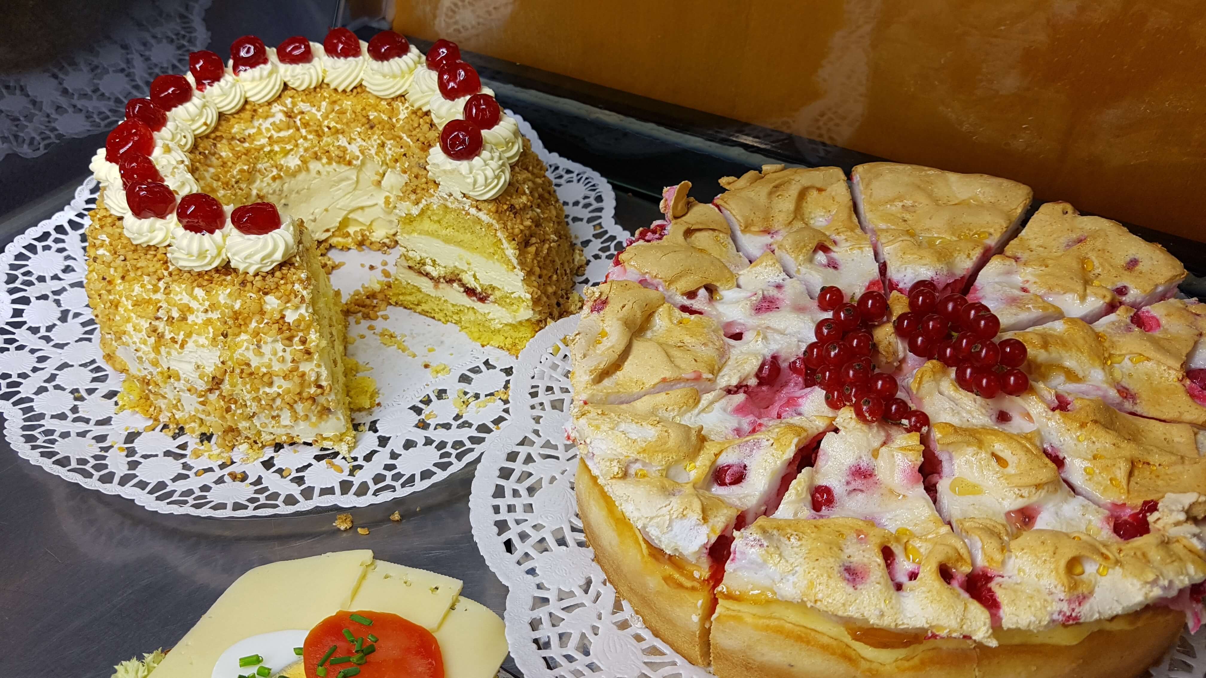 Hausgemachte Torten